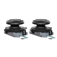 EXtremeRate Joystick 3D de remplacement noir pour Nintendo Switch 2 Joycon