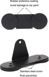 Support de barre de lumière magnétique Supports de montage universels pour lampe de travail Support à ventouse solide avec botte en <span class=keywords><strong>caoutchouc</strong></span> pour lampe de conduite tout-terrain - Product Image 4