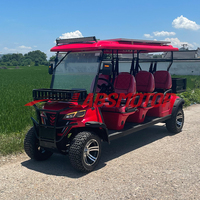 Chariot de golf électrique 6 places hors route avec buggy de golf à bas prix