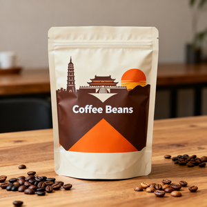 Nhà máy cung cấp Nhôm lá <span class=keywords><strong>doypack</strong></span> Zip khóa cà phê bao bì túi đứng lên nhựa túi Cà phê van - Product Image 1