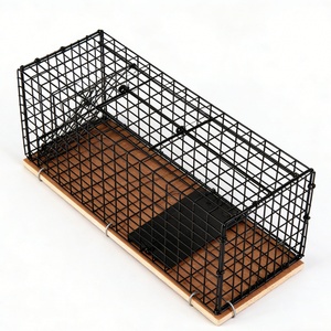 Grande cage piège à rongeurs robuste pour la capture de souris et de rats, idéale pour la lutte antiparasitaire intérieure et extérieure - Product Image 3