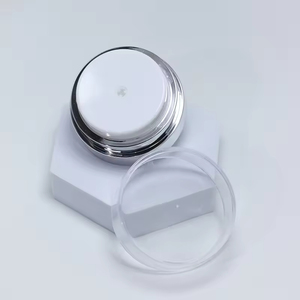 15/30/50g Airless Pump <b>Jar</b> <b>Empty</b> Acrylic Cream Bottle Refillable Cosmetic Easy to Use Container Portable Travel Makeup Tools - Product Image 3