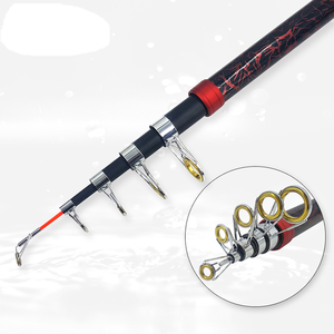 Nuevo diseño Gw Power Force caña de pescar telescópica mango de corcho con kits de manga guía para pesca en el mar y el hielo de camarones - Product Image 5