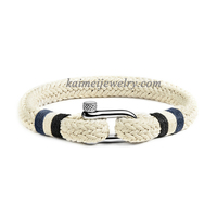 Bracelet avec fermeture en Nylon coloré, 1 pièce, Design classique de haute qualité, fermeture en métal
