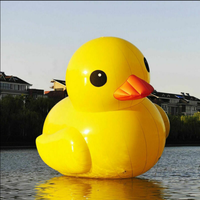 Canard gonflable géant, canard gonflable jaune, canard gonflable personnalisé