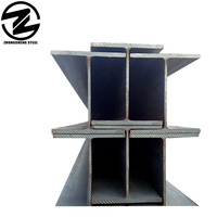Poutre en H en acier au carbone Q235B Q355B laminée à chaud, acier structurel ASTM, exportateur