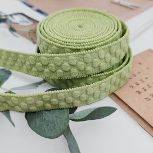 Banda elástica de punto de costura ajustable de alta elasticidad directa de fábrica al por mayor para ropa interior Spandex/correas de nailon - Product Image 4