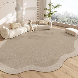 Tapis de luxe haut de gamme à motifs géométriques, simplicité moderne, pour salon, chambre à coucher, canapé, table basse, chevet, antidérapant - Product Image 6