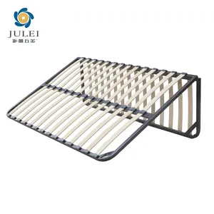 China Supplier New Arrival Iron With Storage king size stainless steel frame double bed queen