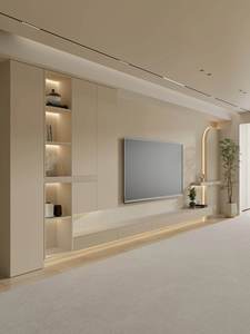 Mobile TV Moderno <span class=keywords><strong>in</strong></span> Legno per TV da 65 Pollici e Oltre, Mobile Porta TV per Soggiorno e Camera da Letto - Product Image 3