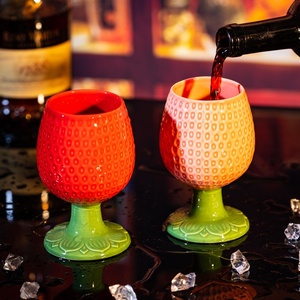 Copas de Vino y Tazas de Café de Cerámica Creativas - Gran Capacidad, Diseño Nórdico Portátil, Aptas para Vino/Café/Leche/Jugo, en Stock - Product Image 3