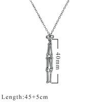 Pendentif en maille d'acier inoxydable électroplaqué avec chaîne tressée à nœuds de bambou pour la fabrication de bijoux en pierres naturelles DIY