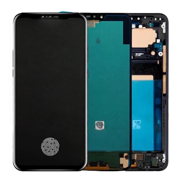 IPARTS Replacement OLED 6.4" Display Touch Screen with Frame for for V50 ThinQ 5G LM-V Series OEM Tested Safe Box Packaging
