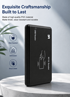 Lector de tarjetas RFID de proximidad de 125khz, interfaz USB, lector de tarjetas inteligentes, compatible con EM ID EM4100 TK4100 para sistema de acceso de seguridad