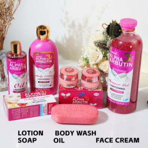 Meistverkauftes Anti-Aging Kollagen Alpha-Arbutin Hautpflege-Set, Organisches Glutathion Hautpflege-Geschenkset, Hautpflege-Geschenk für Frauen - Product Image 1