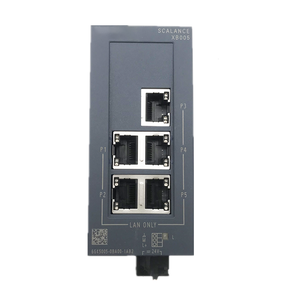 Brand New Original 6GK5005-0BA00-1AB2 SCALANCE XB005 Unmanaged Industrial <b>Ethernet</b> <b>Switch</b> - Product Image 1