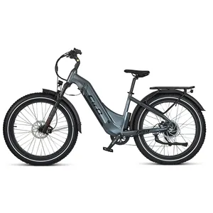 دراجة كهربائية بإطار سميك من Y1 EBIKE دراجة بمحرك خلفي بتصميم رائج دراجات كهربائية أخرى ذات مدى طويل دراجات سكوتي/كهربائية