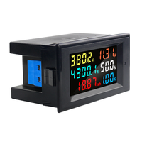 Nouveau compteur intelligent monophasé multi-fonction AC affichage numérique compteur d'énergie domestique ampèremètre compteur multifonction