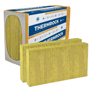 Iso-certificaat 200kg/m³ 100mm dikte geluidsisolerende thermische steenwolplaat voor bouwmateriaal - Product Image 1