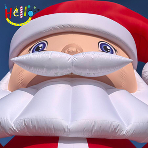 Outdoor Led Light Blow up Santa Claus <strong>Inflatable</strong> <strong>Christmas</strong> Santa Claus - Product Image 5