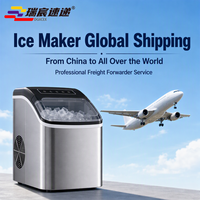 Fabricant de glaçons transportant ses produits de Chine vers le monde entier, transitaire