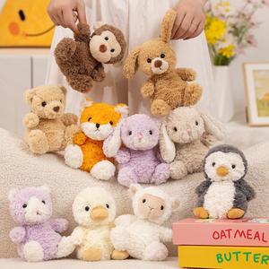 Simpatici Peluche di Piccoli Animali, tra cui Conigli, Scimmie, Pecore, Volpi, Orsi e Cani, Decorazioni per Scrivania e Ufficio - Product Image 2