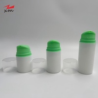 Botellas de Bomba Sin Aire de PP Vacías al por Mayor, 30ml 50ml 100ml, Envases Cosméticos al Vacío para Lociones, Botellas OEM Serigrafiadas