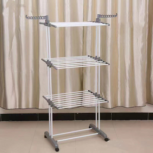 Nouveau modèle de séchoir à linge pliable en acier inoxydable, multifonctionnel, pour l'intérieur, organisateur de vêtements - Product Image 4