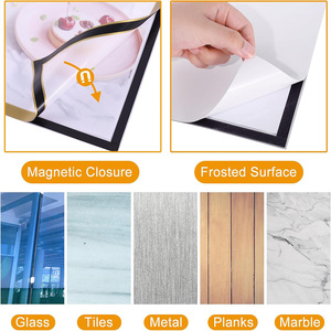 Soporte de señal magnética de alta definición, Marco de imagen de póster para ventana de pared, refrigerador, puerta de vidrio, pantalla de 11x17" - Product Image 6