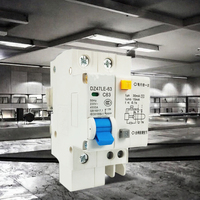 Interruptor de Circuito en Miniatura con Indicador Visible Tipo C para Montaje en Riel DIN, para Control de Energía en el Hogar e Industria