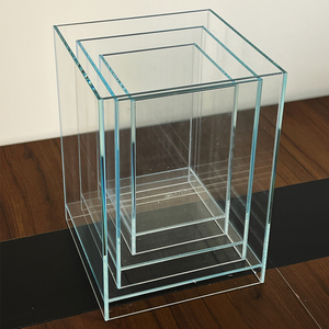 Visfabriek Groothandel Ultraheldere Rechthoekige Aquaria & Accessoires Extra Wit Glas Kale Tank - Product Image 2