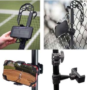 Soporte para Teléfono con Montaje en Valla para Tenis y Pickleball, Rotación de 360 Grados, Práctico para Grabar y Revivir Partidos de Tenis - Product Image 4