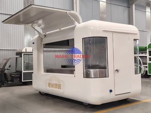 Custom Food Truck Trailer Fully Equipped Mobile Kitchen Ice Cream Pizza Coffee Hot Dog BBQ Concession Van - Product Image 6