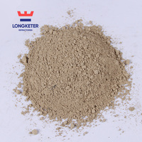 Ciment aluminateux réfractaire CA50 CA70 CA80, poudre de ciment à haute teneur en alumine avec SiO2 et MgO pour les coulis réfractaires