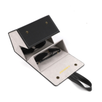 Multiple étui à lunettes en cuir PU pour femmes hommes sur le mur voiture sac à dos 6 fentes lunettes boîte de rangement voyage