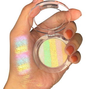พาเลทอายแชโดว์เนื้อฝุ่นอัดแข็ง HKH ติดทนนาน กันน้ำ สีมัลติโครม เปลี่ยนสีได้ พร้อมประกายชิมเมอร์ สำหรับผิวสีเข้ม - Product Image 2