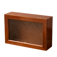 Armoire rétro bégonia fleur verre Style scandinave Rectangle tiroir de rangement de bureau pour cosmétiques aluminium PP