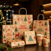 Sacs en papier kraft pour le shopping, les cadeaux, les magasins de détail, le rangement domestique et le quotidien