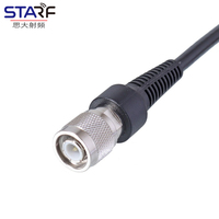 Adaptateur TNC vers SMA-mâle, câble à double extrémité, connecteur vidéo, câble d'extension pour accessoires de caméra CCTV, 1m-3m