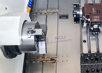Tck40 Turquie Tour CNC Mandrin Hydraulique Lit Incliné Tour CNC avec 4/6/8 Outils et Outils D'entraînement