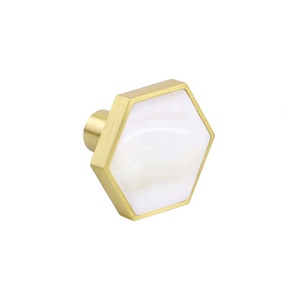 WINSTAR Furniture Handles Knurled Brass <strong>Gold</strong> Cabinet Handle <strong>Pull</strong> for Wardrobe Dresser Cupboard Cabinet <strong>Drawer</strong> Knob - Product Image 4