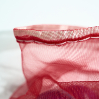 Waterbestendige geëmbosseerde mesh tas voor dadelfruit en groenteoogst