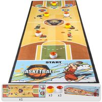 Table de jeu de bureau multi-sports, tapis de jeu de curling, bowling, football, basketball, jeu de société interactif parent-enfant