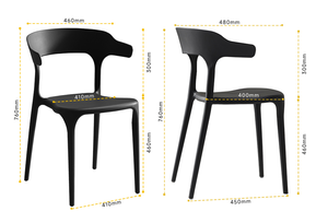 Plastic Restaurant <b>Chairs</b> for Sale | Restaurant Furniture US Warehouse In Stock - Product Image 2