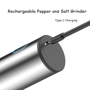 Molinillo de sal y <span class=keywords><strong>pimienta</strong></span> de alta visibilidad de acero inoxidable recargable automático eléctrico de Venta caliente - Product Image 3