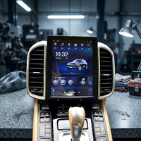 Autoradio Android avec écran tactile vertical, GPS, navigation, unité multimédia compatible avec Porsche Cayenne 958 2011-2017