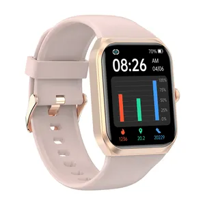 新款LW76 Reloj智能手镯运动健身跟踪器腕带心率监视器智能手表2024