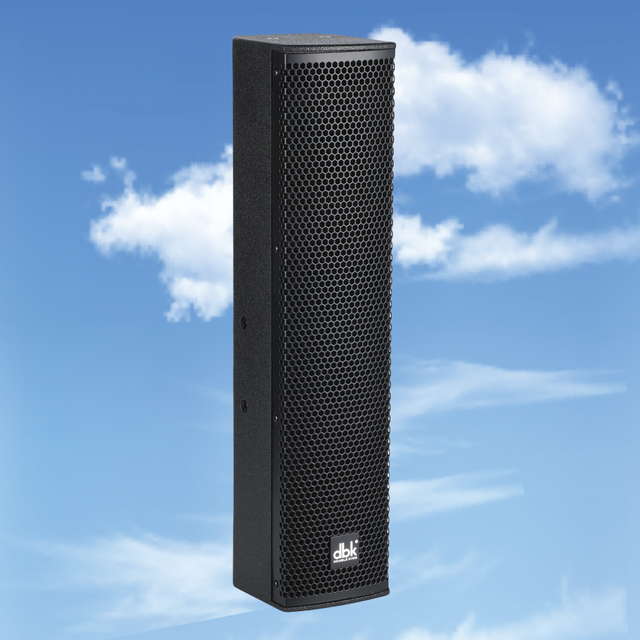 DBK 4x4 Inch Columns Speaker Passive Full Range Speaker Professional Audio Sound Equipment Amplifiers Speaker for Church