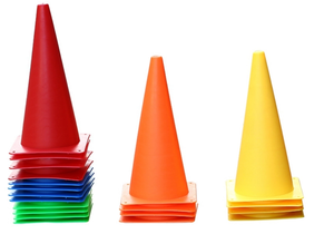 Nhà Máy Bán Buôn Chất Lượng Cao 38 Cm Đào Tạo Bóng Đá Đánh Dấu Nón Bóng Đá Tốc Độ Nhanh Nhẹn Đào Tạo Thùng - Product Image 3