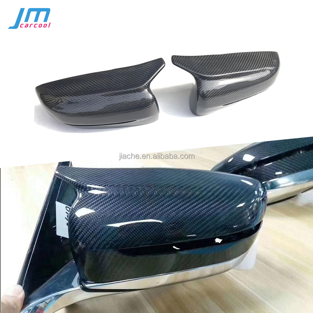 Колпачки для зеркала заднего вида из углеродного волокна для BMW 5 Series G30 G38 6 Series GT G32 7 Series G11 G12 2017-2018